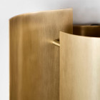 Northern Butterfly Wall Light Brass Detailing 