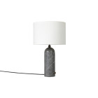 Gubi Gravity Table Lamp Grey Marble White Small