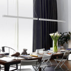 Panzeri Brooklyn Line LED Suspension Lifestyle Dining Table