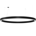 Panzeri Golden Ring LED Suspension 300 Direct and Indirect Black
