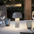 Grey Flos Bellhop LED Portable Lamp
