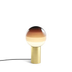 Marset Dipping Light LED Table Lamp S Chocolate Brass