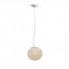 Medium Lita Suspension Light in White