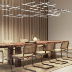 Panzeri Hilow LED Pendant Light Lifestyle Dining Room
