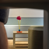 Catellani & Smith Ale BE T LED Portable Table Lamp on Coffee Table