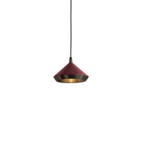 Bert Frank Shear Pendant Dark Bronze Oxblood