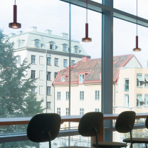 Zero Sprinkle Pendant Light Lifestyle Window Seating