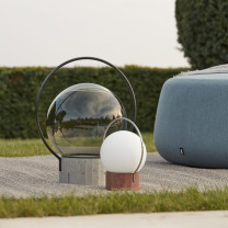 Brokis Sfera LED Portable Lamp Lifestyle Outdoor Seating