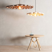 Tom Raffield Arame Pendant Both Sizes