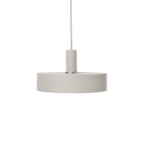 Ferm Living Collect Low Socket Pendant Record Grey Grey
