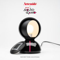 Artemide Eclisse x Squid Games Table Lamp - The Black Officer, No Panel