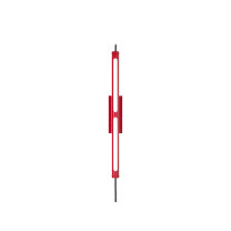 RUBN Bloomsbury 500 LED Wall Light Cable And Plug Ruby Red