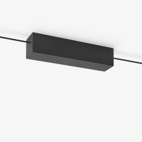 Vibia Asia LED Suspension Light 3627 3630 Black Surface Connection