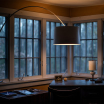 Black Foscarini Twiggy LED Floor Lamp