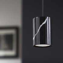Case Solid Cylinder Pendant Nero in Home