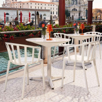 White Kartell Venice Chairs