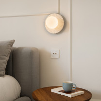 Nuura Liila Muuse Wall Ceiling Light Lifestyle Bedside 2