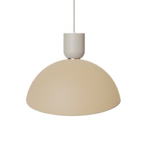 Ferm Living Collect Bell Socket Pendant Disc Grey Cashmere