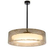 Marset Ringo LED Ceiling Light Fixed Stem 90 Smoked 60