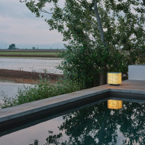  Santa & Cole Shiro Outdoor Table Lamp by Poolside