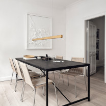 ANOUR I-Model Cordless LED Suspension Light Lifestyle Dinner Table