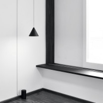 Black Flos String Light Cone LED Pendant