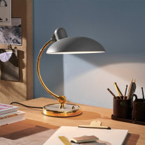Grey Fritz Hansen Kaiser Idell 6631 Luxus Table Lamp