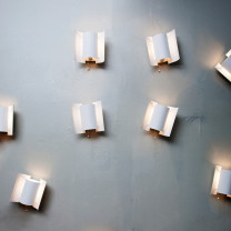 Northern Butterfly Wall Light White Cluster