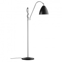 Gubi Bestlite BL3 Floor Lamp Medium Chrome Matt Black