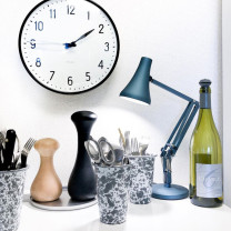 Anglepoise Type 90 Mini Mini LED Table Lamp Steel Blue