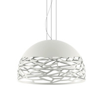 Lodes Kelly Dome Pendant Large White