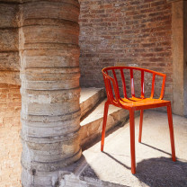 Burgundy Kartell Venice Chair