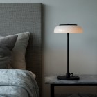 Nuura Blossi LED Table Lamp Black/Opal White