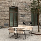 Mater Ocean Bench Lifestyle Courtyard