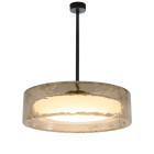 Marset Ringo LED Ceiling Light Fixed Stem 90 Smoked 60