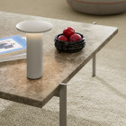 Fritz Hansen Solae LED Portable Lamp Lifestyle Coffee Table 3