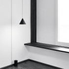 Black Flos String Light Cone LED Pendant