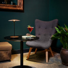 Marset Ginger LED Table Lamp Lifestyle Side Table 2
