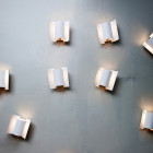 Northern Butterfly Wall Light White Cluster