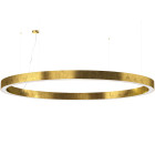 Panzeri Golden Ring LED Suspension 300 Direct and Indirect Gold