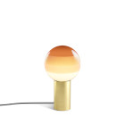 Marset Dipping Light LED Table Lamp S Cream Brass