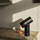 Muuto Beam LED Table Lamp Black on desk
