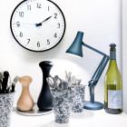 Anglepoise Type 90 Mini Mini LED Table Lamp Steel Blue