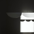 White Flos Almendra Linear LED Pendant