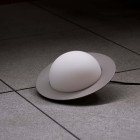 AGO Alley Table Tilt Table Lamp - Tilt Mud Grey Off