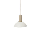 Ferm Living Collect Low Socket Pendant Hoop Cashmere White
