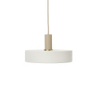 Ferm Living Collect Low Socket Pendant Record Cashmere White