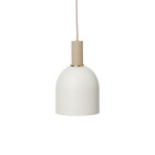Ferm Living Collect Low Socket Pendant Bell Cashmere White