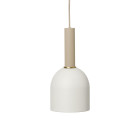 Ferm Living Collect High Socket Pendant Bell Cashmere White