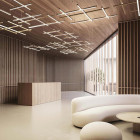 Panzeri Hilow LED Pendant Light Lifestyle Commercial